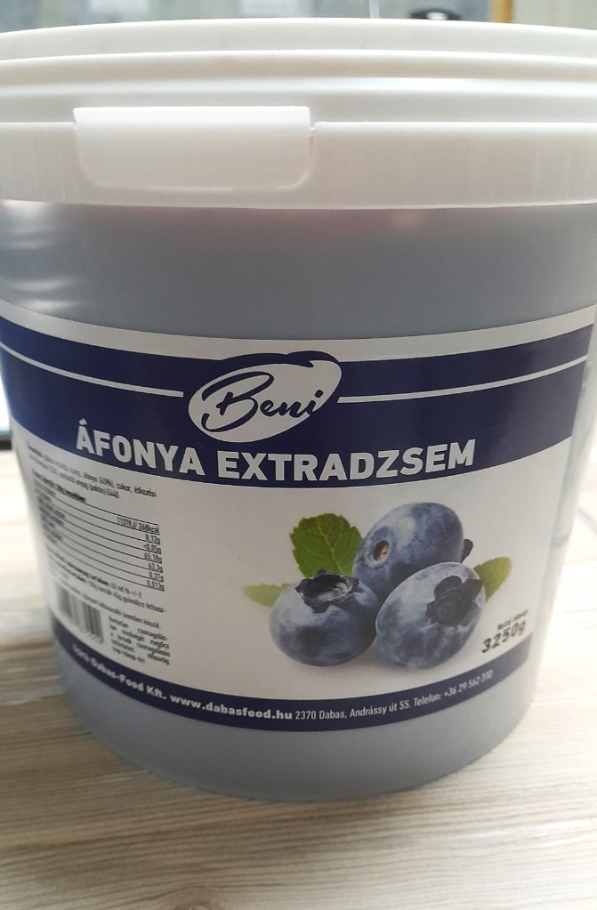 Áfonya extradzsem BENI 3,25 kg/vödör]