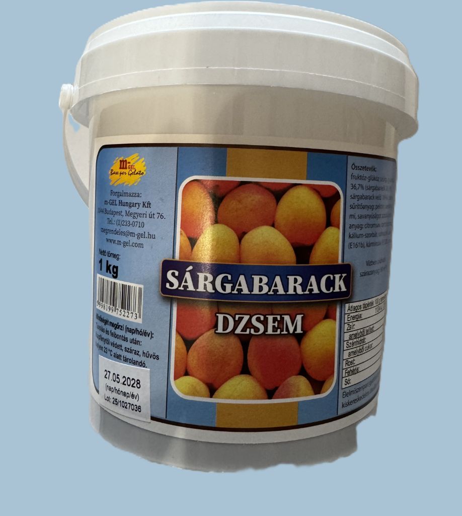 Gönczi sárgabarack dzsem]