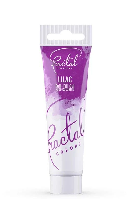 Fractal lila gélfesték]