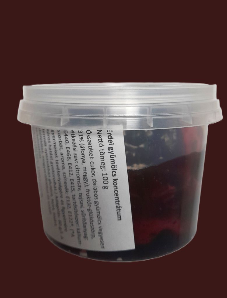 Erdei gyümölcs koncentrátum 100 g]