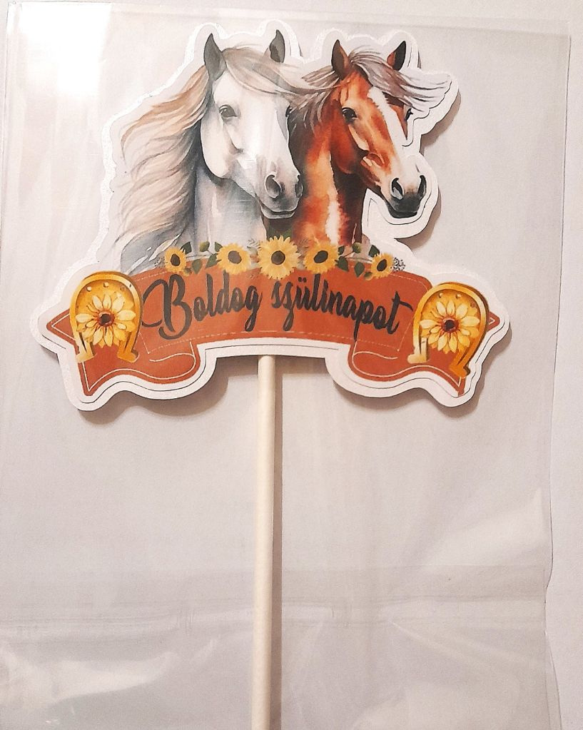 Boldog szülinapot kettő lófejes]