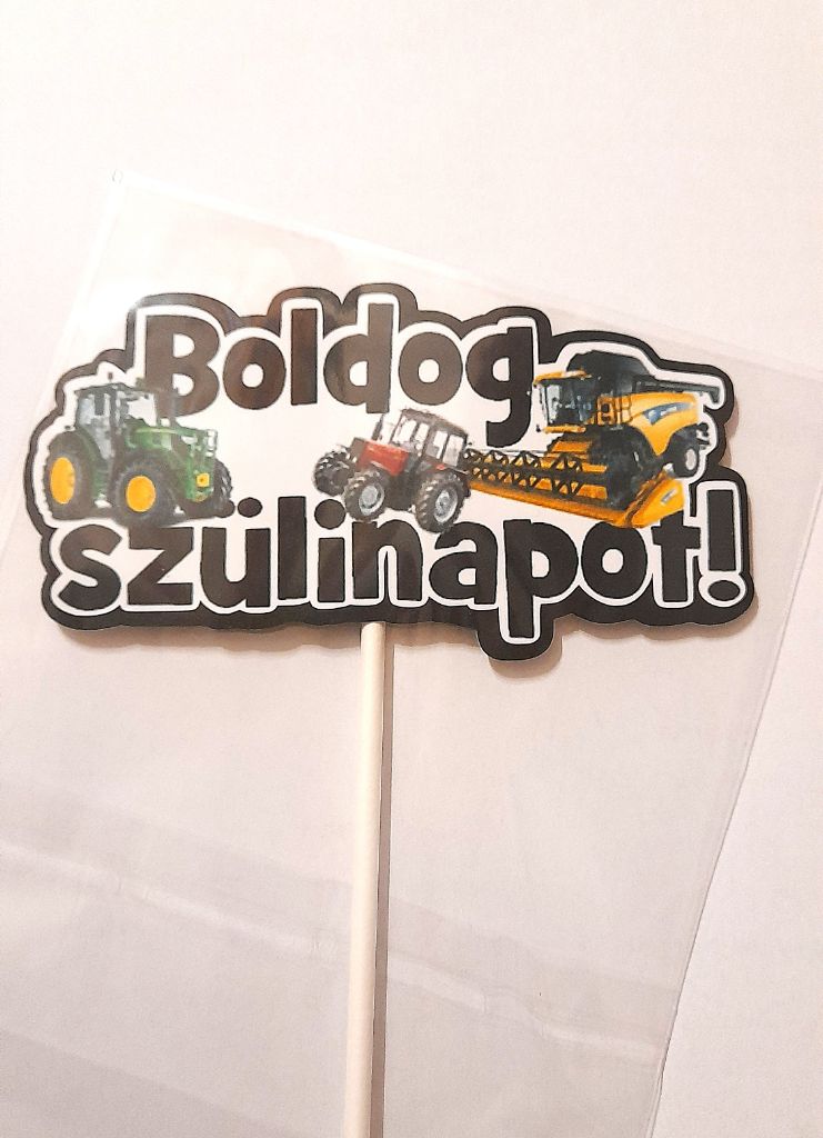 Boldog szülinapot traktoros]
