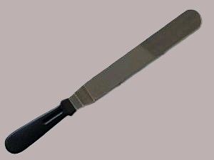 Spatula 25,4x3,5 cm hajlított]
