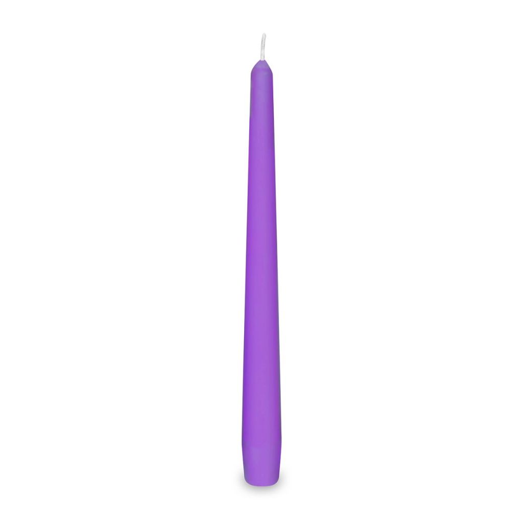 Lila szálgyertya 7 cm]