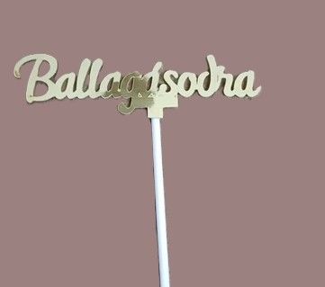 Ballagásodra arany felirat]