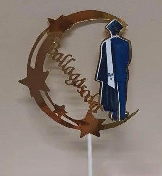 Ballagási beszúró arany "fiús"]
