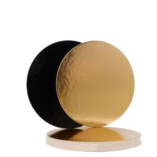 Tortaalátét 35 cm Black&Gold]