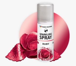 Színes piros metál spray 50 ml]