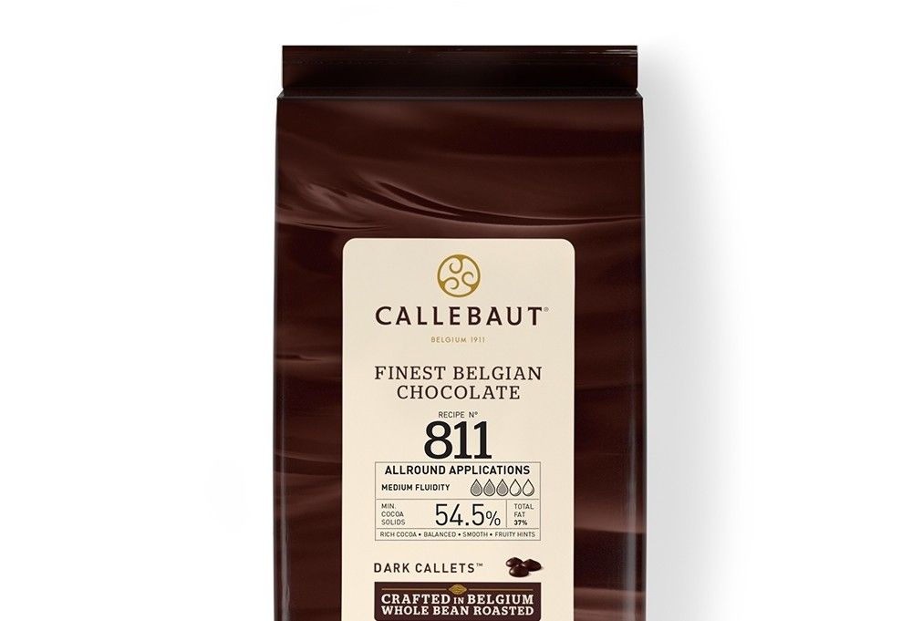 Callebaut étcsokoládé (811NV) 54,1% pasztilla 250 g]