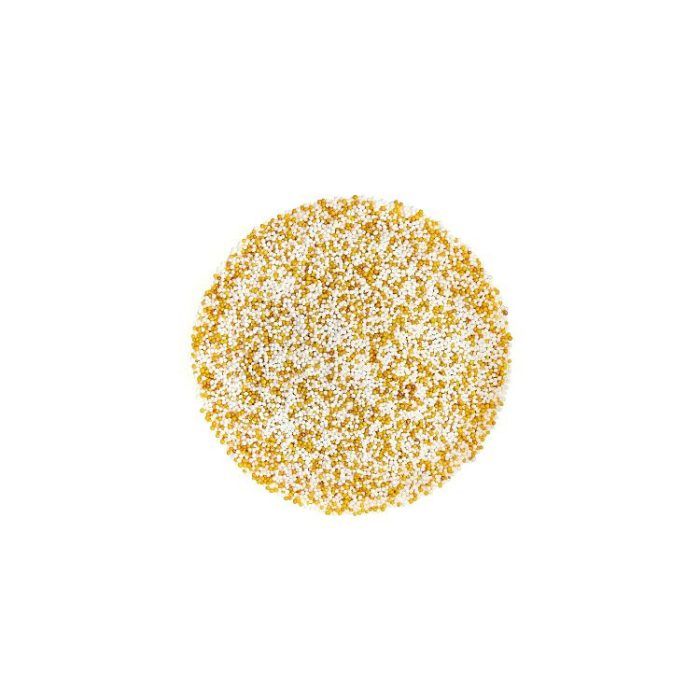 Nonpareils - arany-fehér szórócukor 100 g]