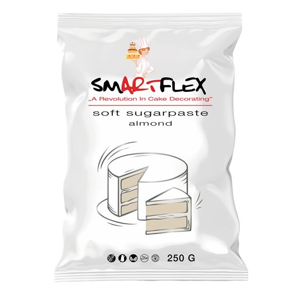 Smartflex soft mandulás fehér 250 g]