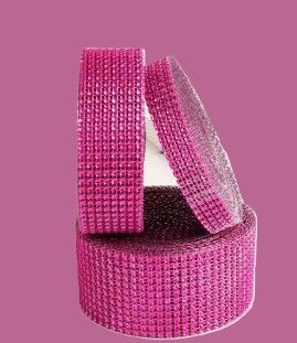 Strassz oldalszalag magenta]