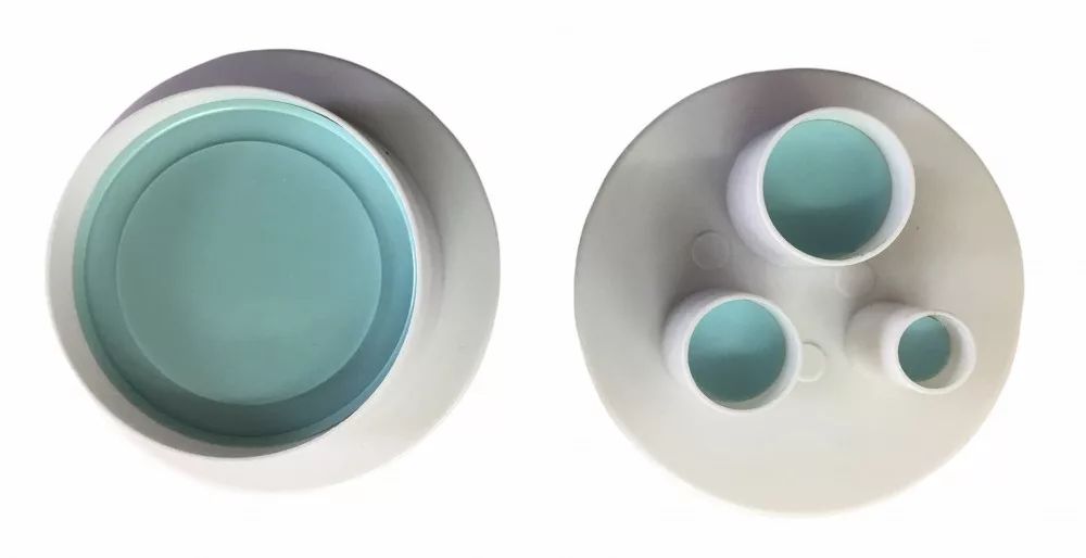 Fondant rugós kiszúró - körök 2 db-os]