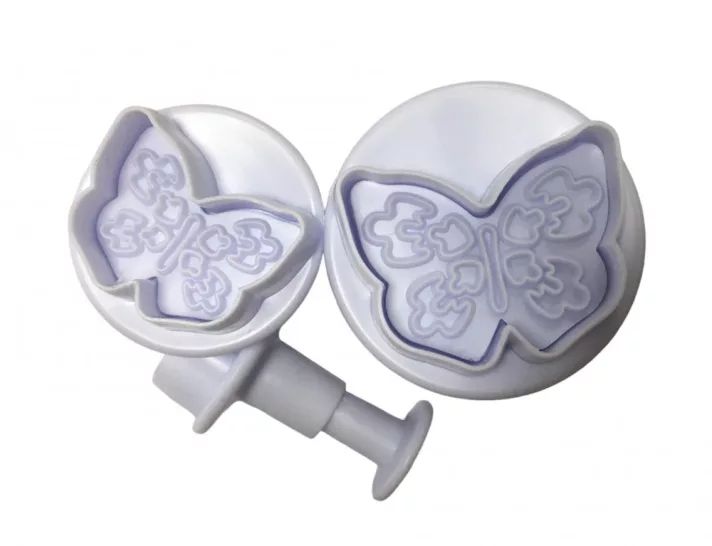Fondant rugós kiszúró - pillangó mintás 3 db-os]