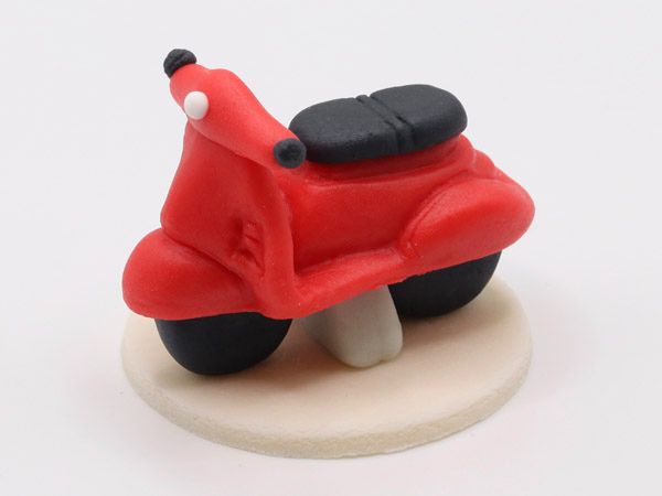Moped piros]