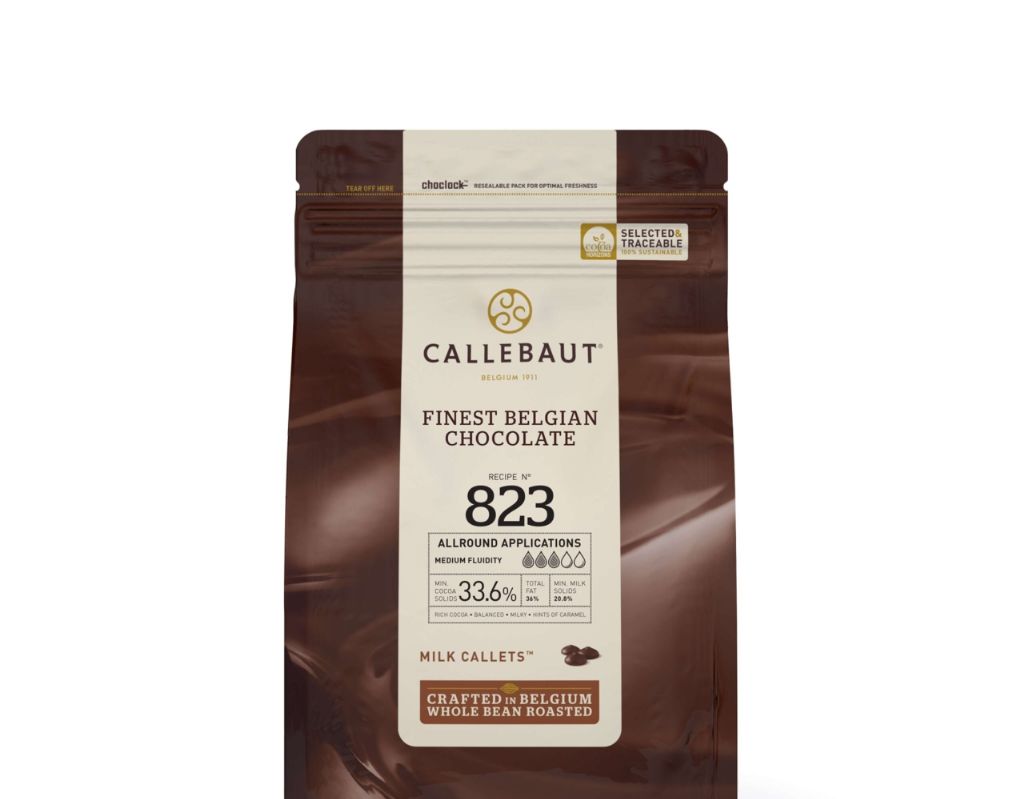 Callebaut tejcsokoládé (823NV) 33,6% pasztilla 250 g]