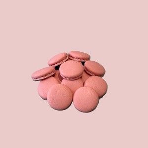 Pink macaron héj 12 db (6 pár)]