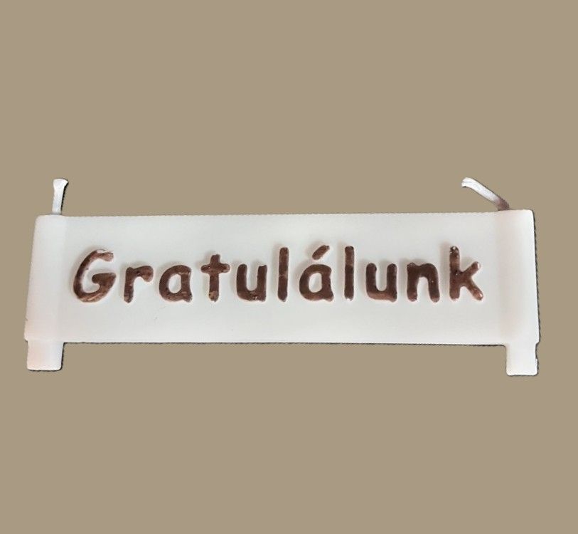 Gratulálunk felirat]