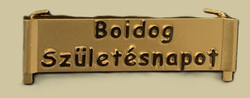 Boldog születésnapot tábla]