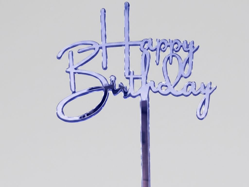 Happy Birthday ezüst beszúró (Party Time)]
