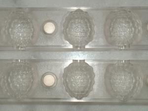 Polikarbonát 3D mágneses málna forma]