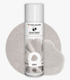 Szürke bársony spray (Food colours) 100 ml]