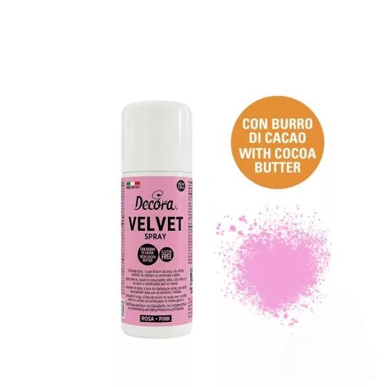 Decora pink bársonyspray 100 ml]